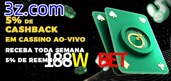 Promoções do cassino ao Vivo 188W Bet
